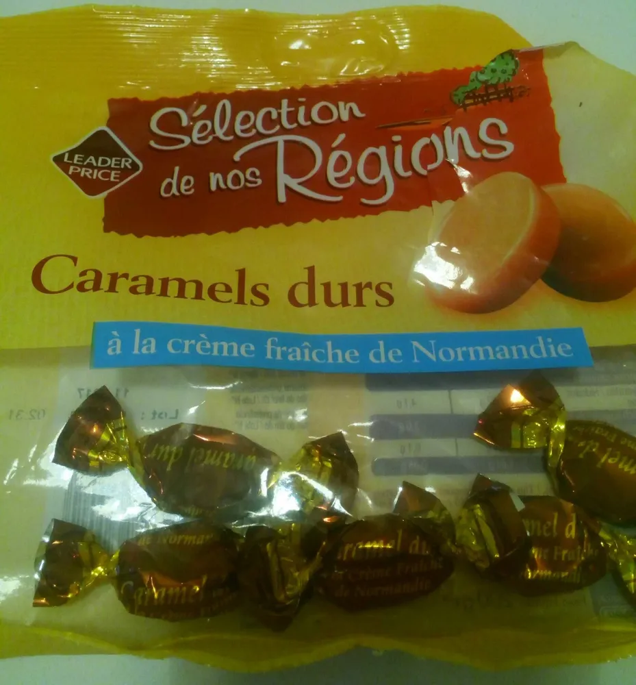 Caramels Durs à la Crème Fraîche de Normandie