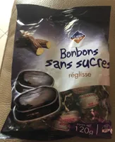 Bonbons Sans Sucres Réglisse 120 g