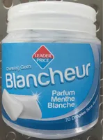 Chewing Gum Blancheur - Parfum Menthe Blanche