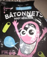 BÂTONNETS GOÛT REGLISSE