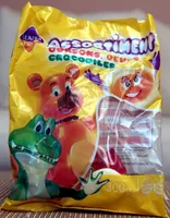 Assortiment Oursons, œufs, crocodiles