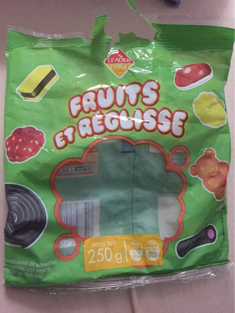 Fruits et Réglisse