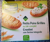 petits pains grillés au blé complet sans sucres ajoutés