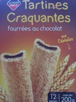 Tartines Craquantes Fourrées au Chocolat