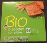 Biscottes complètes Bio