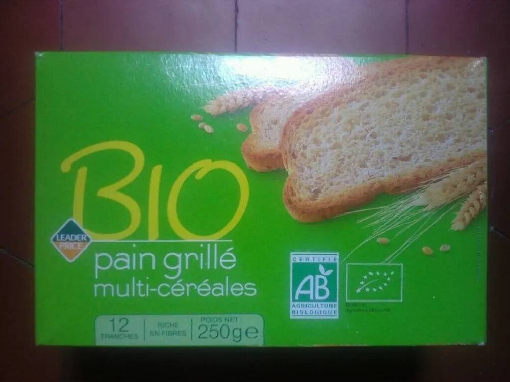Pain Grillé Multi-céréales