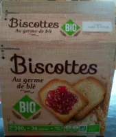 Biscottes au germe de blé