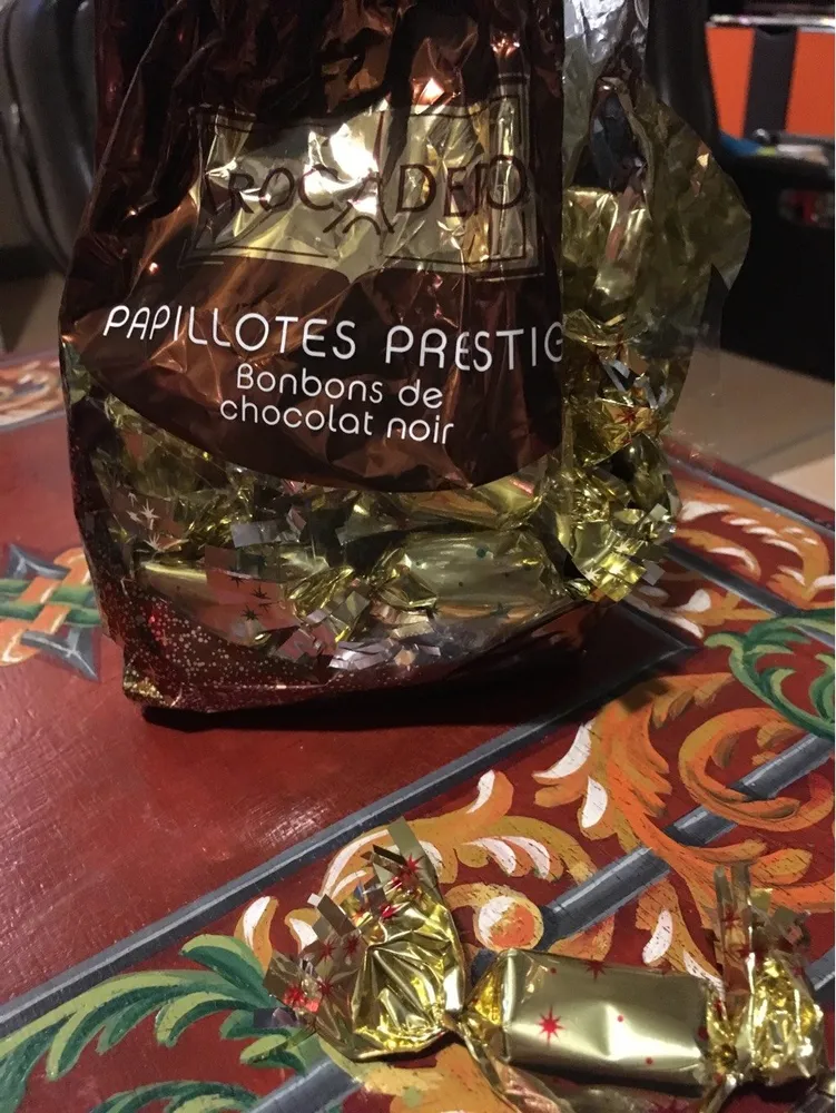 Papillote chocolat noir