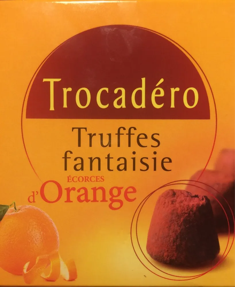 Truffes ecorces d’orange