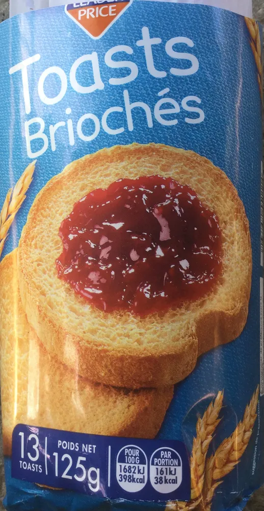 Toast briochés