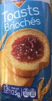 Toast briochés