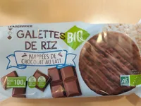 Galette de riz chocolat au lait