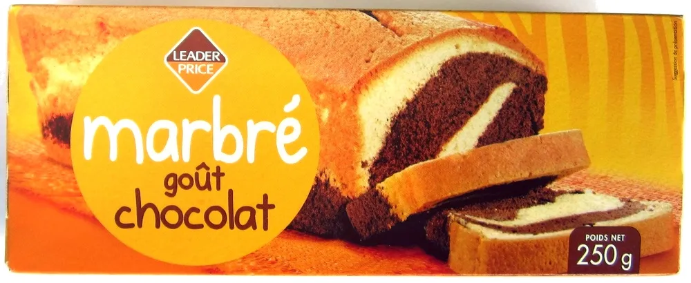 Marbré goût chocolat