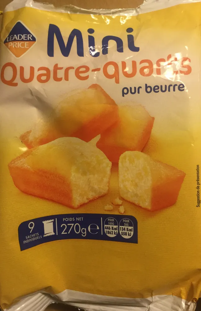 Mini quatre-quarts pur beurre
