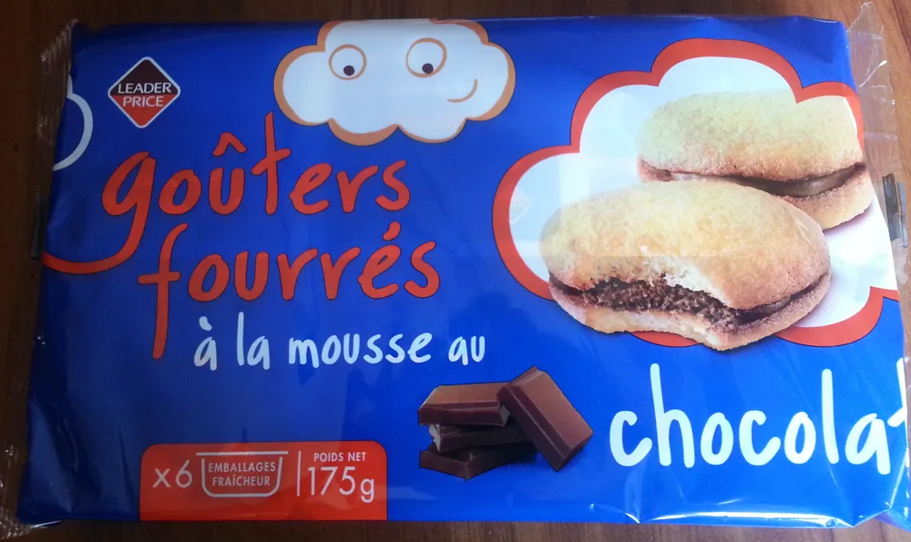 Goûters Fourrés à la Mousse au Chocolat
