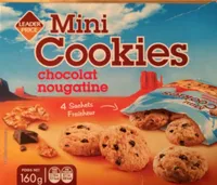 Mini Cookies Chocolat Nougatine