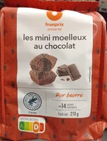 Les mini moelleux au chocolat