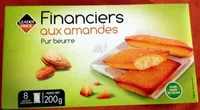 Financiers aux amandes pur beurre
