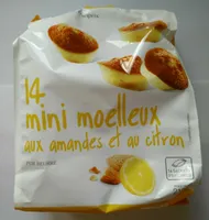 Mini moelleux aux amandes et au citron - Pur beurre