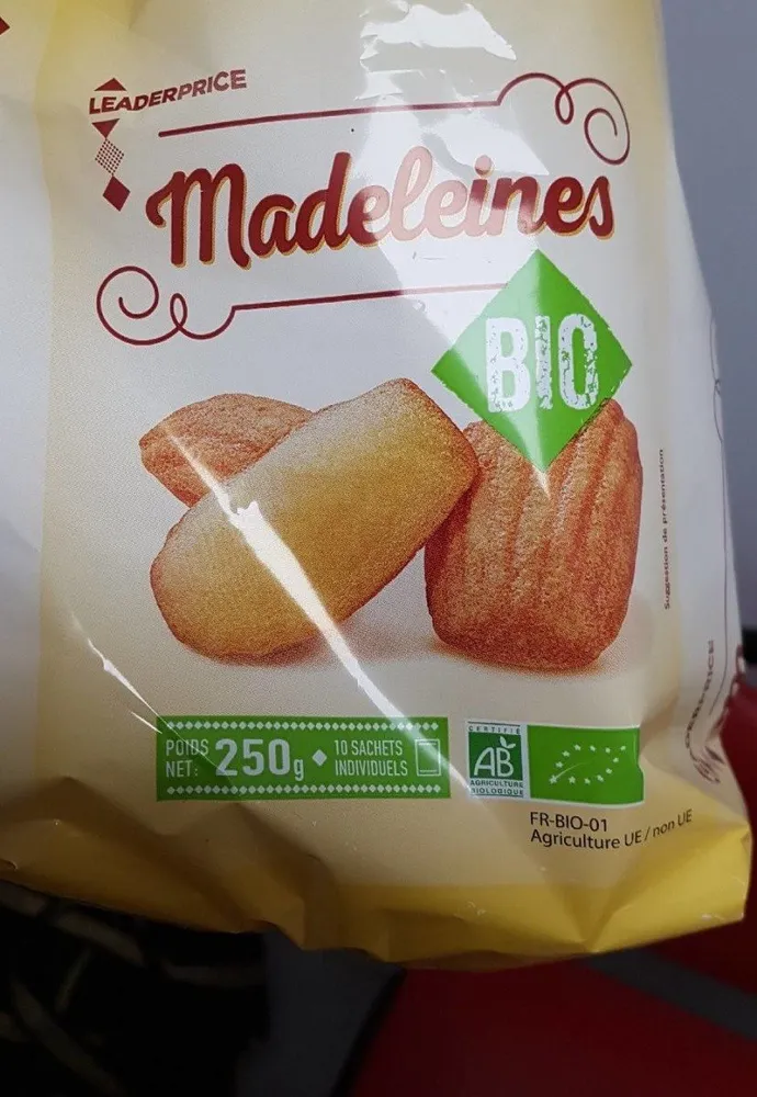Madeleines bio