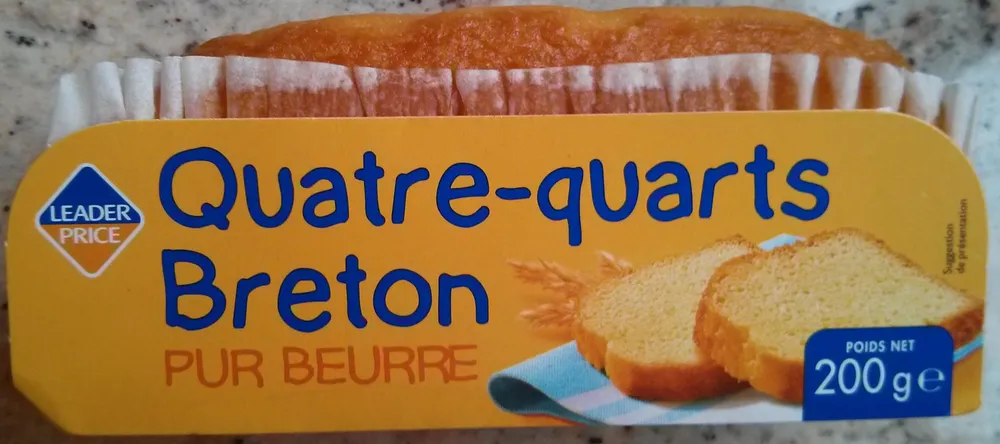 Quatre-quarts Breton pur beurre