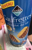 Gaufrettes chocolat au lait