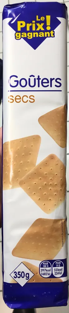 Goûters secs
