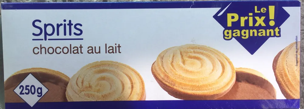 Sprits chocolat au lait