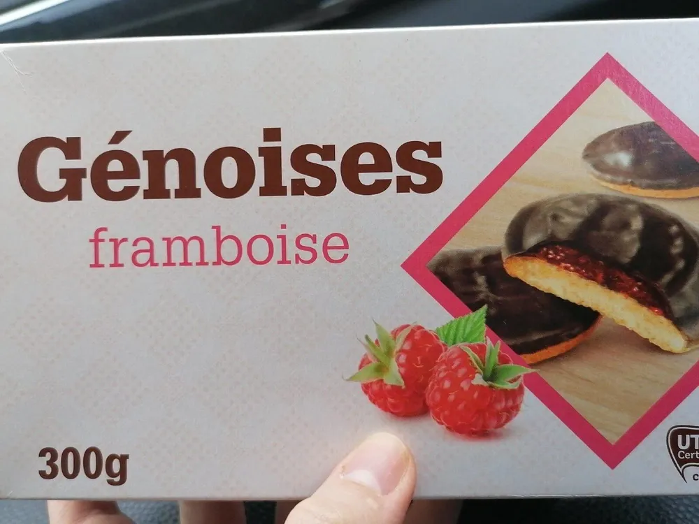 Génoise framboise