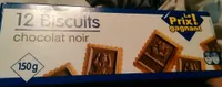 Biscuits Chocolat Noir