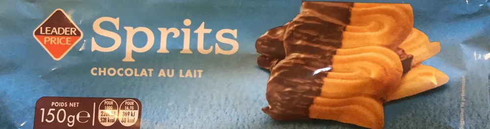 Sprits chocolat au lait