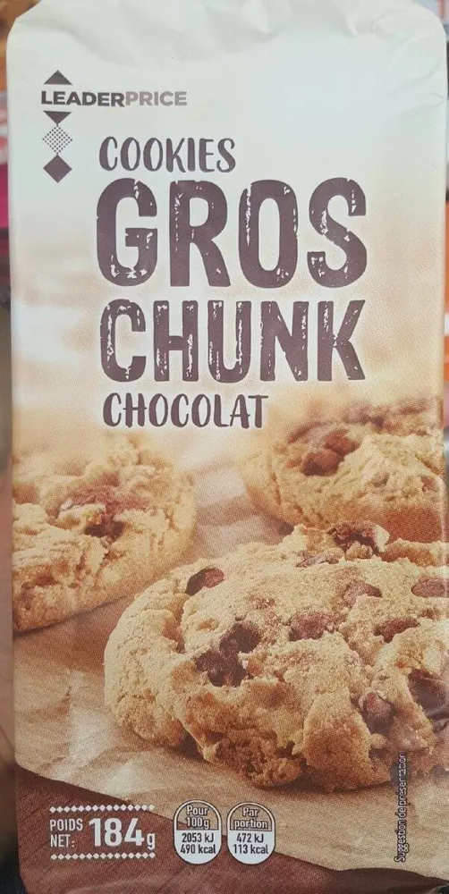 Cookie gros chunk chocolat