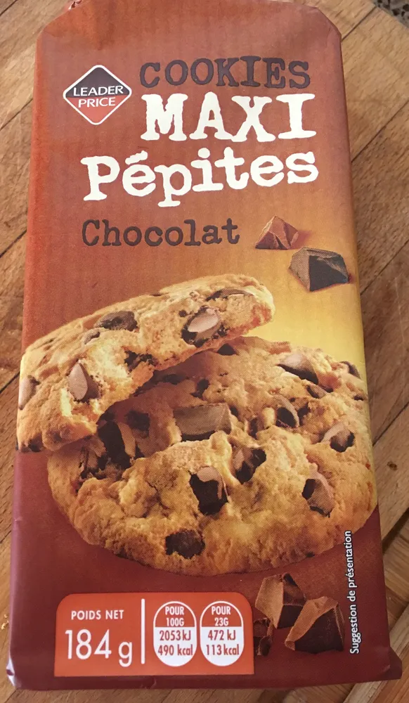 Cookies Maxi Pépites Chocolat