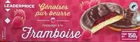 Génoises pur beurre, nappage à la framboise