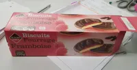 Biscuit fourrage framboise
