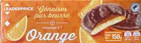 Génoises pur beurre - Nappage à l'Orange