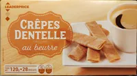 Crêpes dentelle au beurre