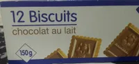 12 Biscuits Chocolat au Lait