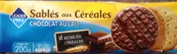 Sablés aux céréales chocolat au lait