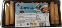 Cigarettes biscuits croustillants