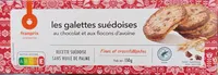 Galettes suédoises choc flocons avoine