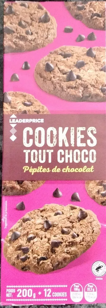Cookies Tout Choco - Pépites de chocolat
