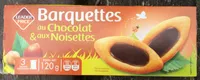 Barquettes au chocolat et aux noisettes