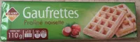 Gauffrettes Praliné noisette