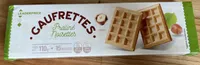 Gaufrettes praline noisettes