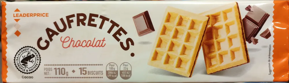 Gaufrettes chocolat