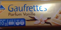 15 Gaufrettes vanille