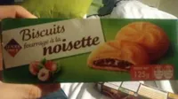 Biscuits fourrage à la noisette