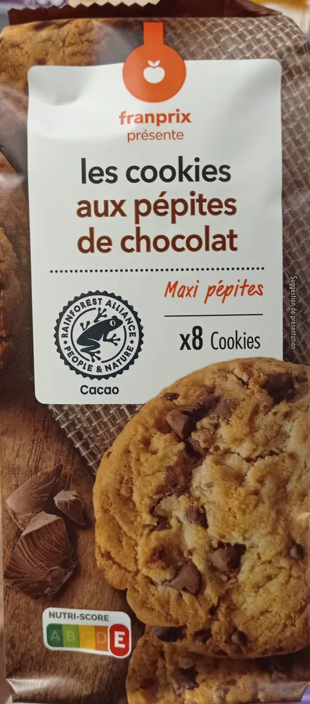 Cookies pépites de chocolat