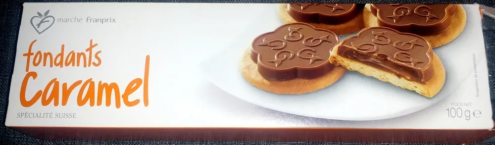 Fondants caramel spécialité suisse
